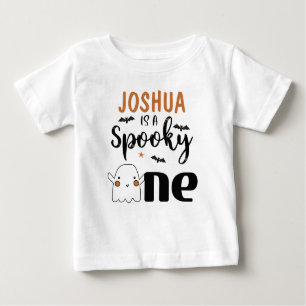 Boy's Spooky One Halloween 1st Birthday Shirt