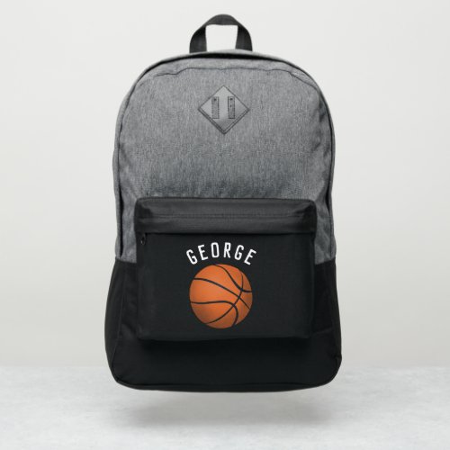 Boys Sports Basketball Kids School Port Authority Backpack