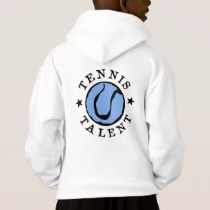 Boy's sportswear tennis hoodie with print