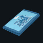 Boys steam train engine your name blue wallet<br><div class="desc">Encourage saving with this kids boys blue steam train wallet,  personalise with your boys short name or nickname on the trains boiler plate. Currently reads Danny. Uniquely designed by Sarah Trett.</div>