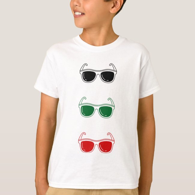 Boy's Sunglasses T-Shirt