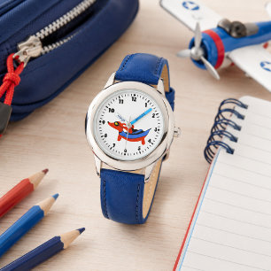 Boys Super-duper Dachshund Superhero Watch