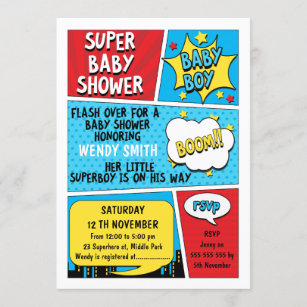 printable card baby shower superman shower printable party baby shower Marvel superhero baby shower invititation supplies shower prints