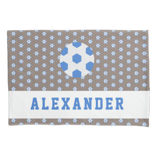 Boys Teenagers Sports Soccer Ball Personalized Pil Pillow Case