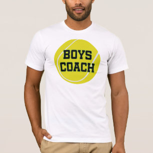 Boys Tennis Coach Gift T-Shirt