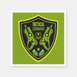 Boys Toy Dart Gun Battle Napkins