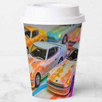 Boys Toys Colorful Fun Transport Paper Cups
