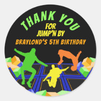 Boys Trampoline Park Thank You