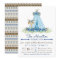 Boys Tribal Boho TeePee Baby Shower Invitations