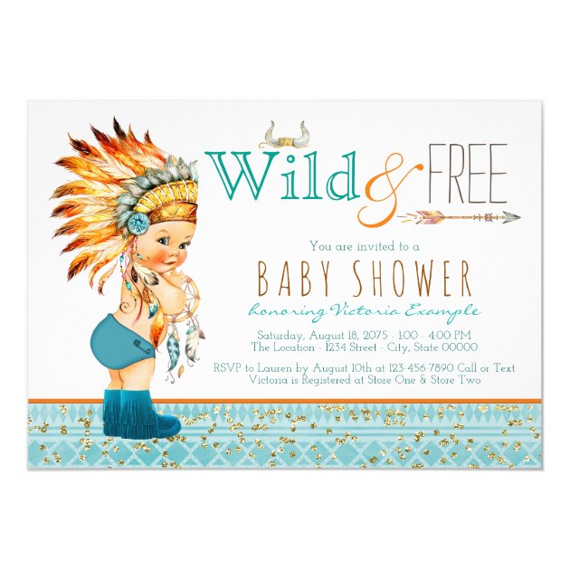 boho baby shower invitations free