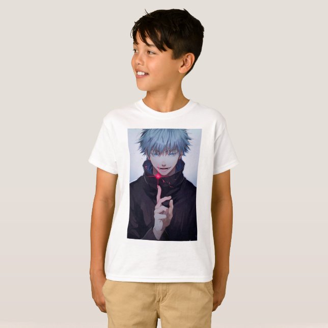 boys tshirt with anime design (Front Full)