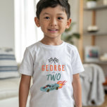 Boys Two Fast 2nd Birthday Racing Tri-Blend Shirt<br><div class="desc">Add some high-speed fun to your toddler’s big day with this bold “Two Fast” 2nd birthday T-shirt! Featuring a hot race car with fiery accents on the front and a large number 2 on the back, this shirt is perfect for little boys who love wheels and speed. Personalize it with...</div>