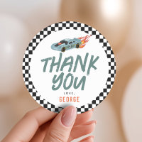 Boys Two Fast Racing 2nd Birthday Favor