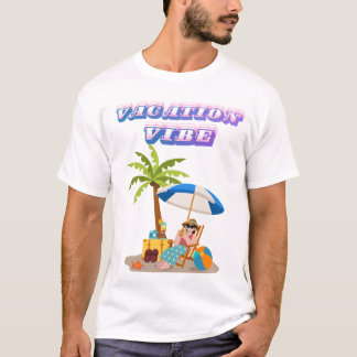 Boys Vacation Vibe Beach T-Shirt | Summer Holiday