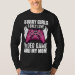 Boys Valentines Day for Kids Video Games  Gamer  2 T-Shirt