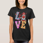 Boys Valentines Day Kids Gnomes I Steal Hearts Out T-Shirt