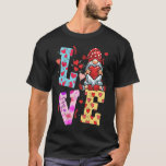 Boys Valentines Day Kids Gnomes I Steal Hearts Out T-Shirt