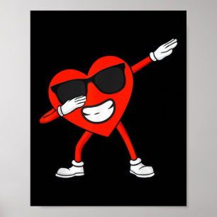 Boys Valentines Day Shirt Kids Valentines Toddler Poster