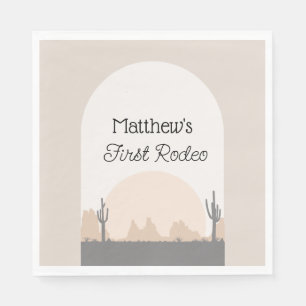 Boys Western Paper Napkin