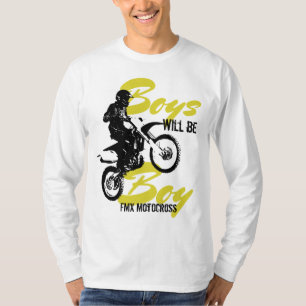 Boys will be boys FMX Motocross long sleeve T-Shirt