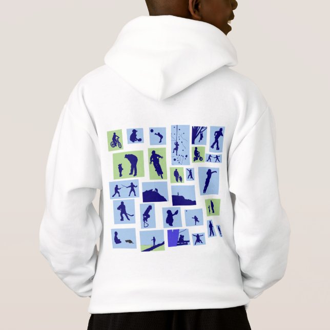 Boys Will Be Decent Human Beings apparel Hoodie (Back)