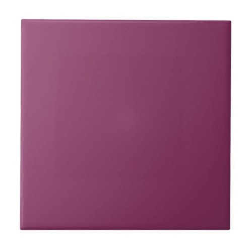 Boysenberry Solid Color Ceramic Tile