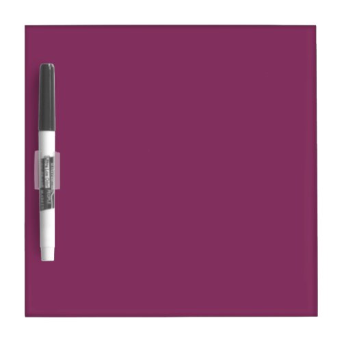 Boysenberry Solid Color Dry Erase Board