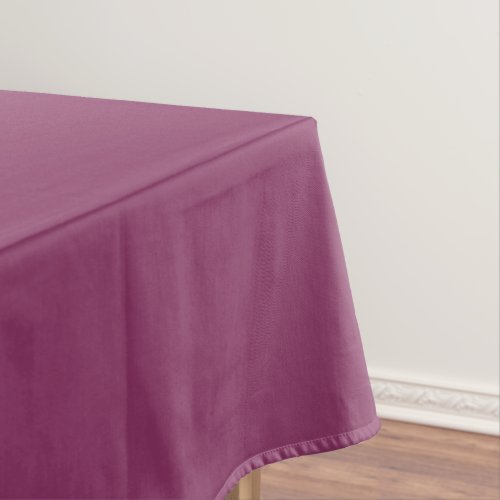 Boysenberry Solid Color Tablecloth