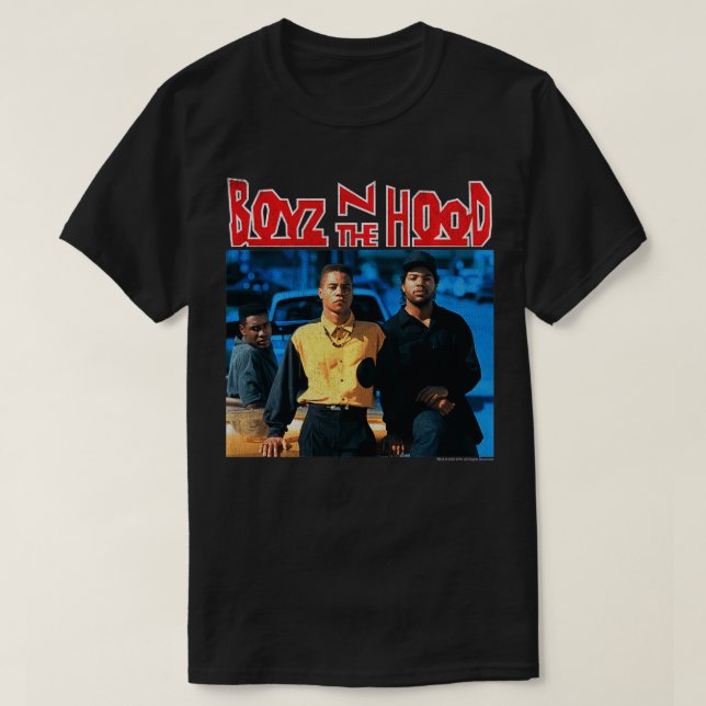 Boyz N The Hood Classic Poster  T-Shirt (Design Front)