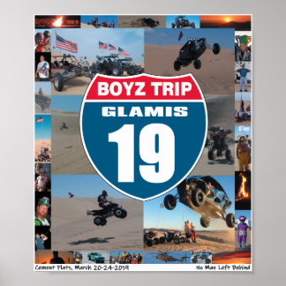 Boyz Trip 2019 Wall Poster