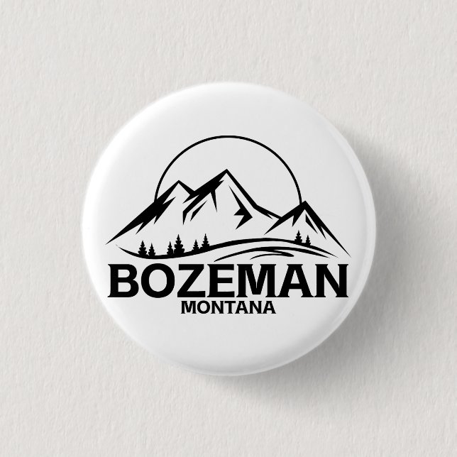 Bozeman, Montana Button (Front)