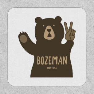 Bozeman Montana Peace Bear Patch