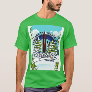 Bozeman Montana ski T-Shirt