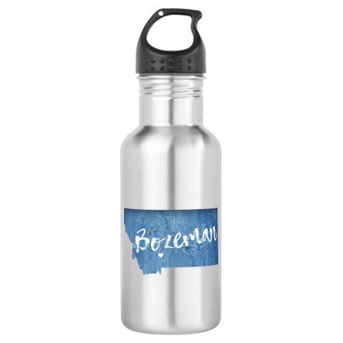 Bozeman Montana Stainless Steel Water Bottle