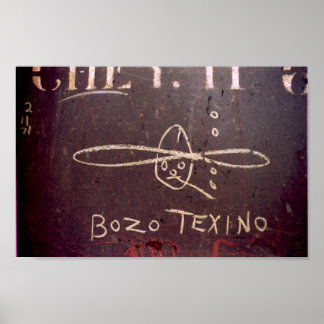 Bozo Texino color poster
