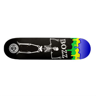 BOZZ Skeleton BRAZIL Skateboard Deck