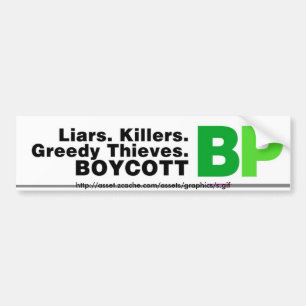 BP2, http://asset.zcache.com/assets/graphics/s.gif Bumper Sticker