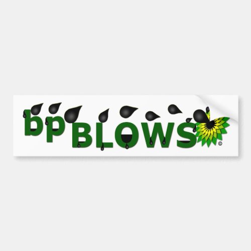 bp bumper stickers