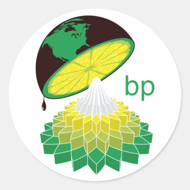 BP Logo Veresion 1 (Sticker) Classic Round Sticker (Front)