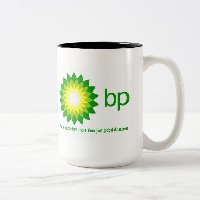 BP: Manufacturer of Global Disasters Coffee Mug (Right)