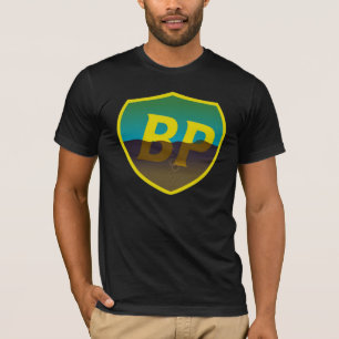 BP Oil Spill Retro Shield T-Shirt