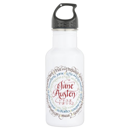 BPA Free Water Bottle _ Jane Austen Period Dramas
