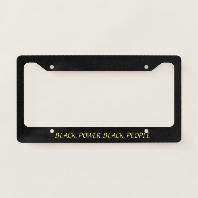 BPBP License Plate Frame (Front)