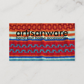 bpc Artisanware Knit Business/Profile Card