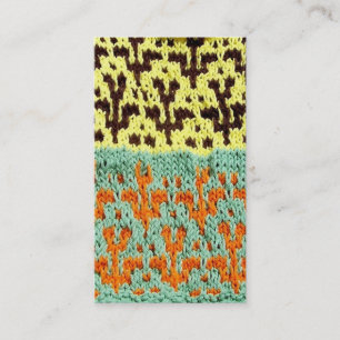 bpc Artisanware Knit Business/Profile Card