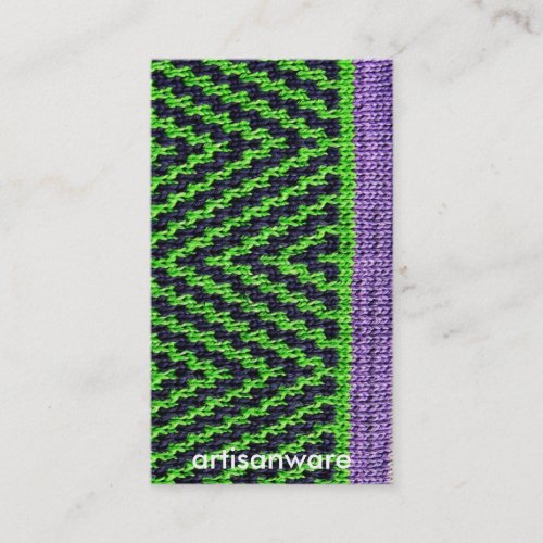 bpc Artisanware Knit Business/Profile Card Business Card Templates