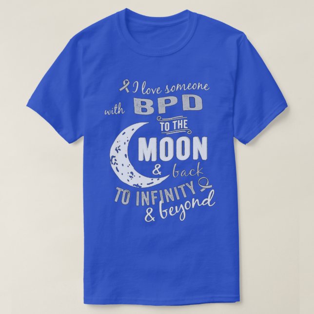 BPD awareness Borderline T-Shirt (Design Front)
