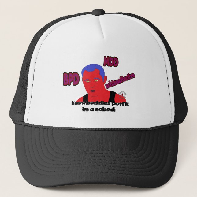 BPD/MDD/Schizoaffective Trucker Hat (Front)