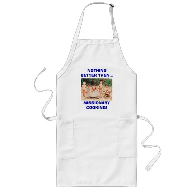BQQ Apron (long) - Missionary Cooking (Front)