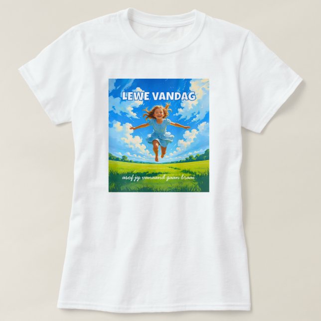 BRAAI Meme Afrikaans Saffa Expat Afrikaanse Humor T-Shirt (Design Front)